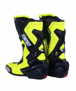 BBG Calf Riding Boots - Neon-BBG -Motorcycle Riding Equipment Store BBG Calf Motorcycle Riding Boots Neon 1
