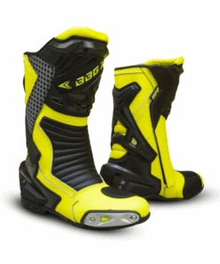 BBG Calf Riding Boots - Neon-BBG -Motorcycle Riding Equipment Store BBG Calf Motorcycle Riding Boots Neon 3
