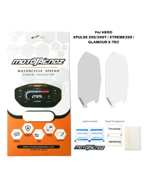Mototrendz Speedo Protection Film For Xpulse-Mototrendz 3 Mototrendz Speedo Protection Film For Xpulse-Mototrendz