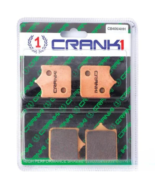 Crank1 Sintered Brake Pads - CB406/4HH-Crank 1 3 Crank1 Sintered Brake Pads - CB406/4HH-Crank 1