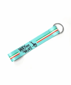 Fast Bend Vespa Cloth Keychain-Fast Bend