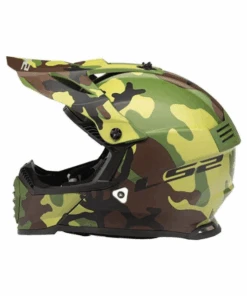 LS2 MX437 Fast Evo Jarhead Matt Camo Helmet-LS2