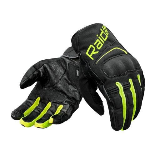 Raida AqDry Waterproof Riding Gloves Green Hi Viz-Raida 3 Raida AqDry Waterproof Riding Gloves Green Hi Viz-Raida
