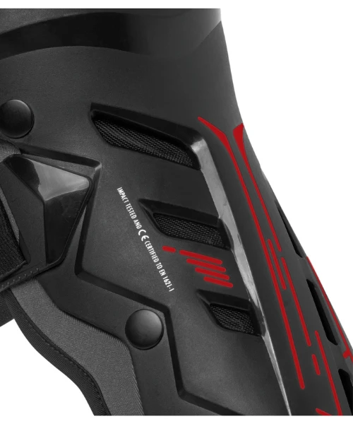 Rynox Bastion Bionic Knee Guards - Black Red-Rynox 5 Rynox Bastion Bionic Knee Guards - Black Red-Rynox - Image 3
