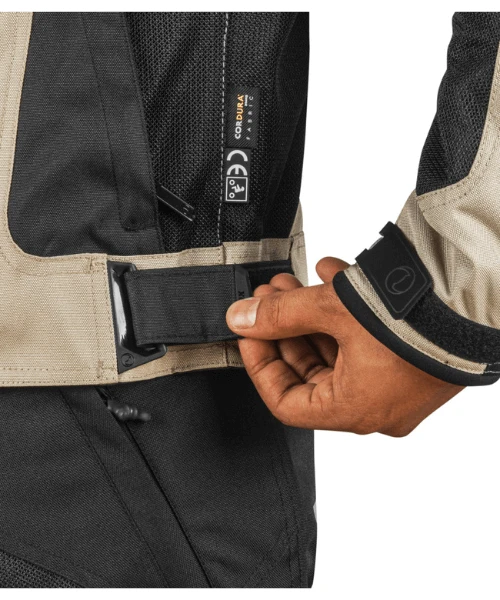 Rynox Storm Evo Riding Jacket - Sand Brown Black-Rynox 5 Rynox Storm Evo Riding Jacket - Sand Brown Black-Rynox - Image 3