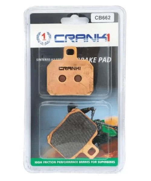 Crank1 Fully Sintered H2 Series Brake Pads For Ducati Hyperstrada-Crank 1 4 Crank1 Fully Sintered H2 Series Brake Pads For Ducati Hyperstrada-Crank 1 - Image 2