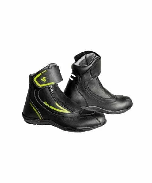 Raida Tourer Motorcycle Riding Boots - Hi-Viz-Raida 3 Raida Tourer Motorcycle Riding Boots - Hi-Viz-Raida