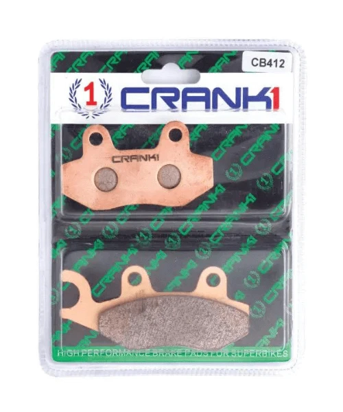 Crank1 Fully Sintered H2 Series Brake Pads For Triumph Street Scrambler (2017-2020)-Crank 1 4 Crank1 Fully Sintered H2 Series Brake Pads For Triumph Street Scrambler (2017-2020)-Crank 1 - Image 2