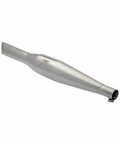 Red Rooster Performance Rumbler Exhaust For Royal Enfield Classic / Thunderbird / Standard 350 And 500 - Unibody Polish-Red Rooster Performance