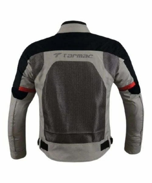 Tarmac Drifter II Level 2 Riding Jacket Grey Black Red-Tarmac 6 Tarmac Drifter II Level 2 Riding Jacket Grey Black Red-Tarmac - Image 4