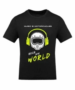 Fastbend Music & Motorcycles T-shirt-Fast Bend