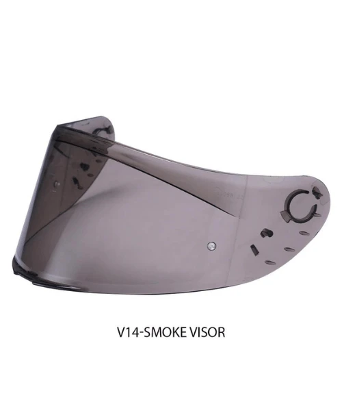 MT Helmet V14 Pinlock Ready Visor - Smoke Black-MT Helmets 3 MT Helmet V14 Pinlock Ready Visor - Smoke Black-MT Helmets