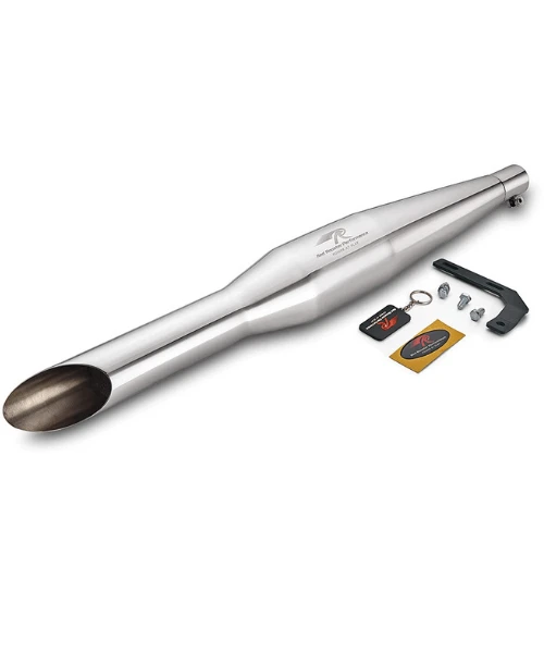 Red Rooster Performance Rumbler Exhaust For Royal Enfield 350 / 500 / 525-Red Rooster Performance 3 Red Rooster Performance Rumbler Exhaust For Royal Enfield 350 / 500 / 525-Red Rooster Performance