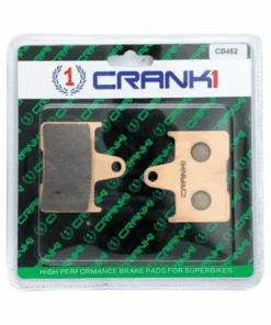 Crank1 Fully Sintered H2 Series Brake Pads For Harley Davidson Sportster XL Custom 1200-Crank 1 -Motorcycle Riding Equipment Store cb 452
