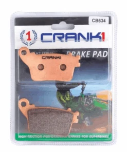Crank1 Fully Sintered H2 Series Brake Pads For Honda CBR 600RR-Crank 1
