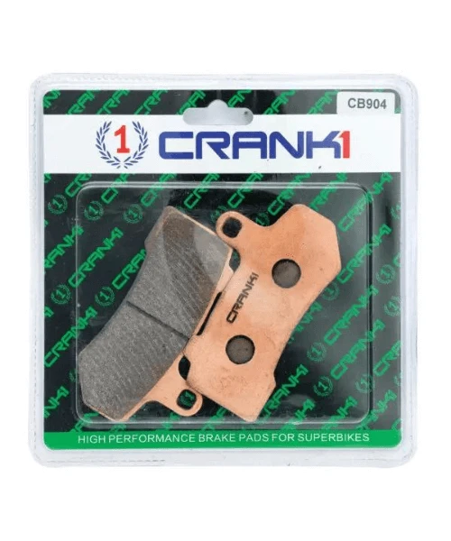 Crank1 Fully Sintered H2 Series Brake Pads For Harley Davidson CVO Street Glide-Crank 1 3 Crank1 Fully Sintered H2 Series Brake Pads For Harley Davidson CVO Street Glide-Crank 1