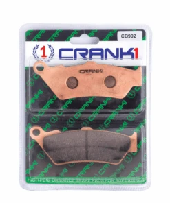 Crank1 Fully Sintered H2 Series Brake Pads For BMW K1600 B 2009 Onward-Crank 1